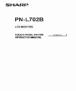 Sharp Computer Monitor PN-L702B-page_pdf